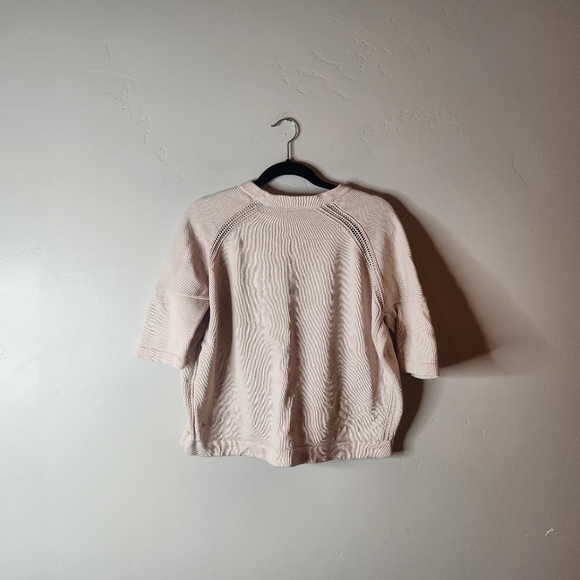 Lululemon Bhakti Reality Short Sleeve Butter Pink / Heathered Angel Wing Size 12 - Picture 3 of 5